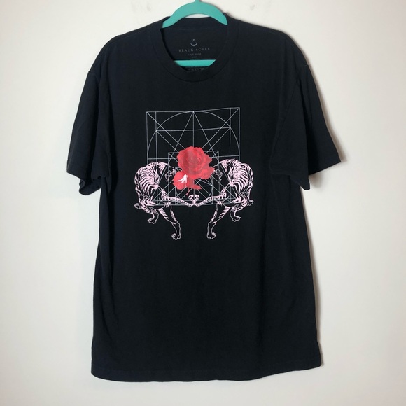 Black Scale Other - Black Scale Tiger Tee